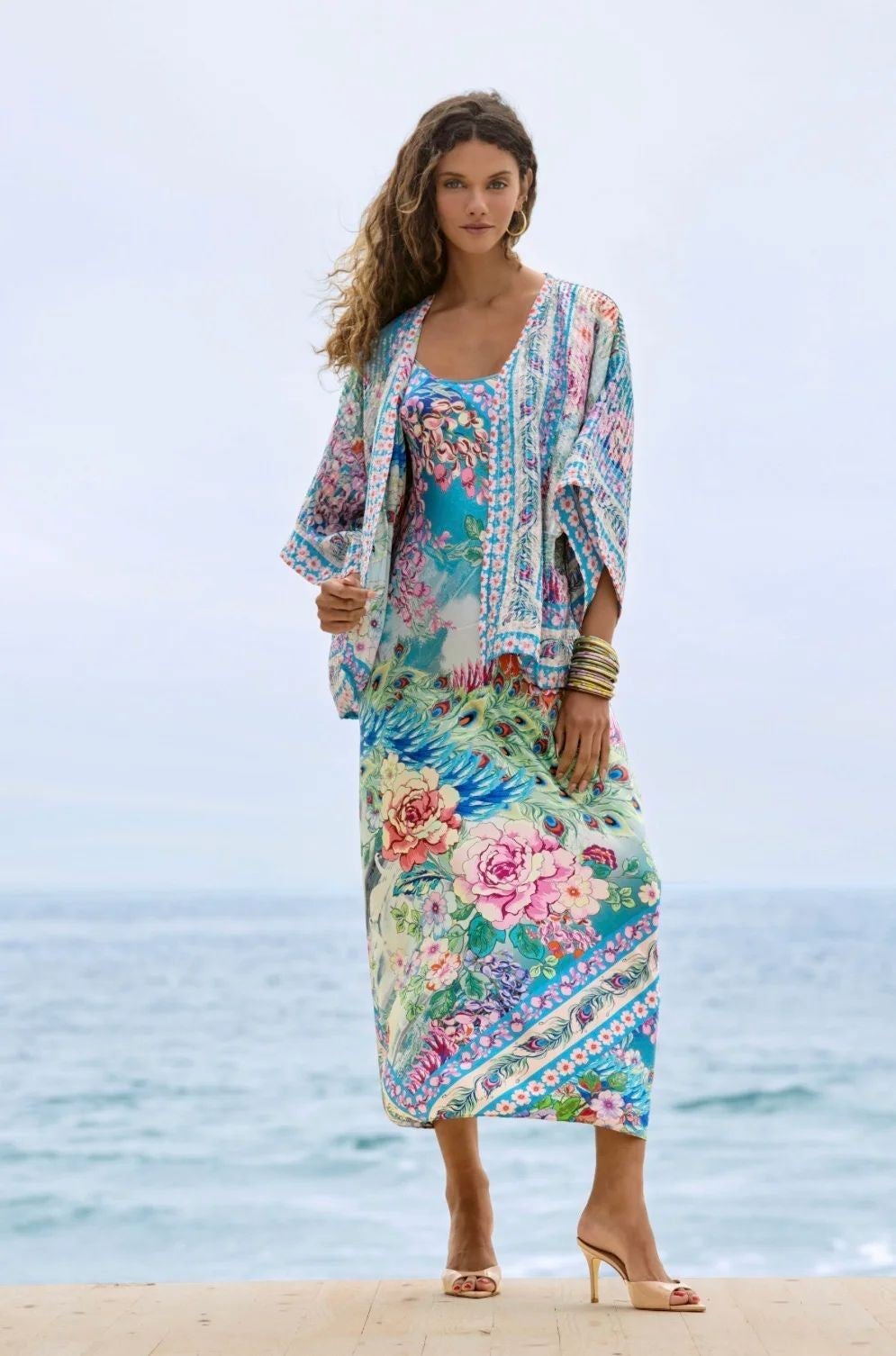 sequin kimono maxi dress Sequin Kimono Dress